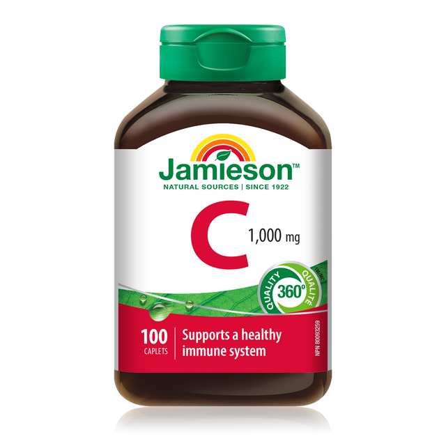 Jamieson Vitamin C 1,000 mg, 100 Count