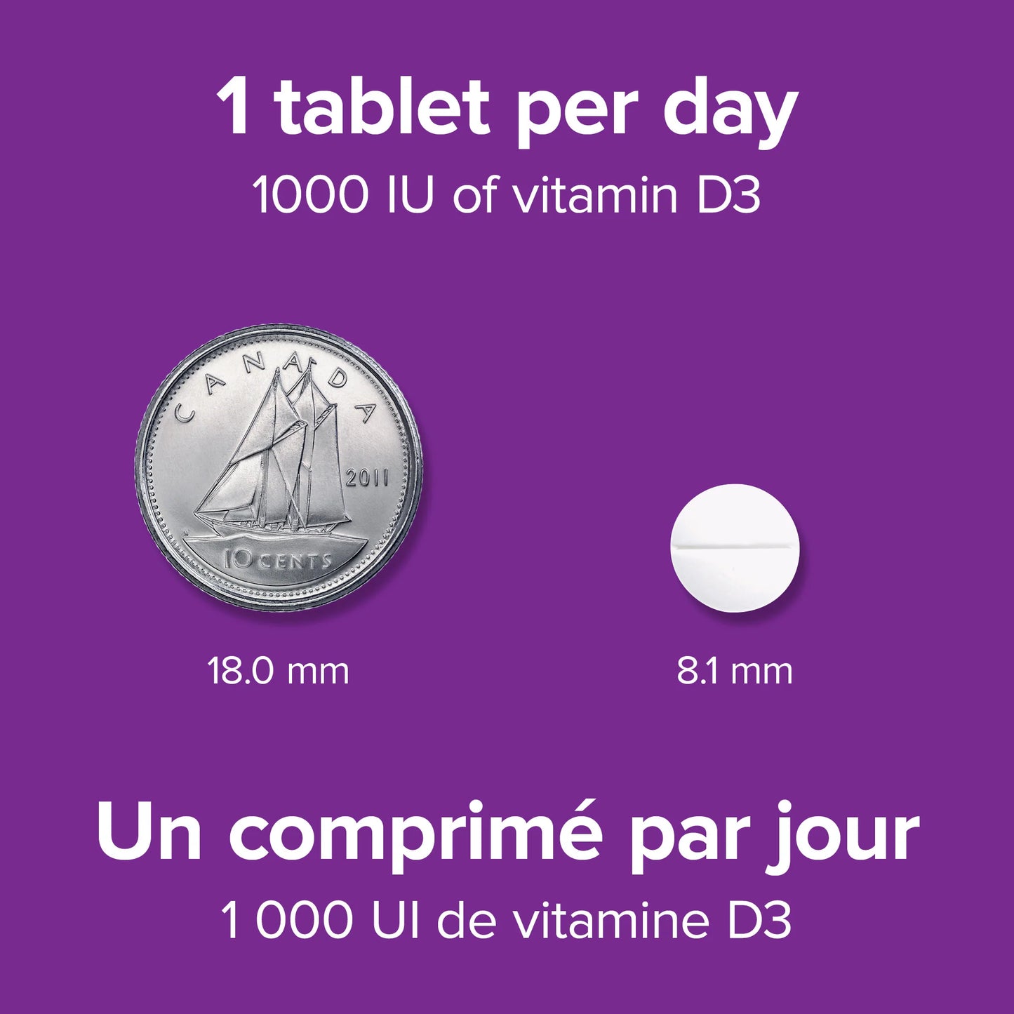webber Vitamin D3 1000 IU Tablets
