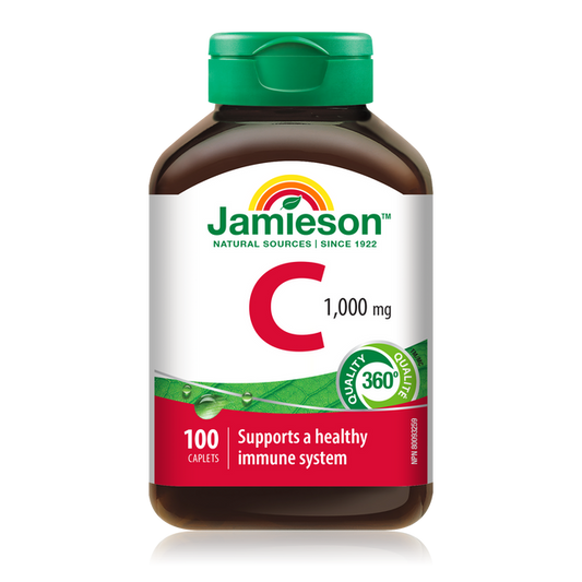Jamieson Vitamin C 1,000 mg, 100 Count