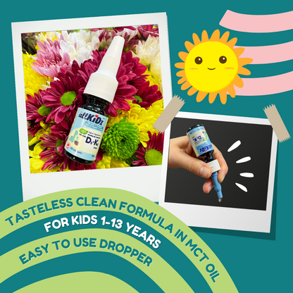 allKiDz® Vegan Vitamin D3 & K2 Drops – Plant-Based Bone & Immune Support