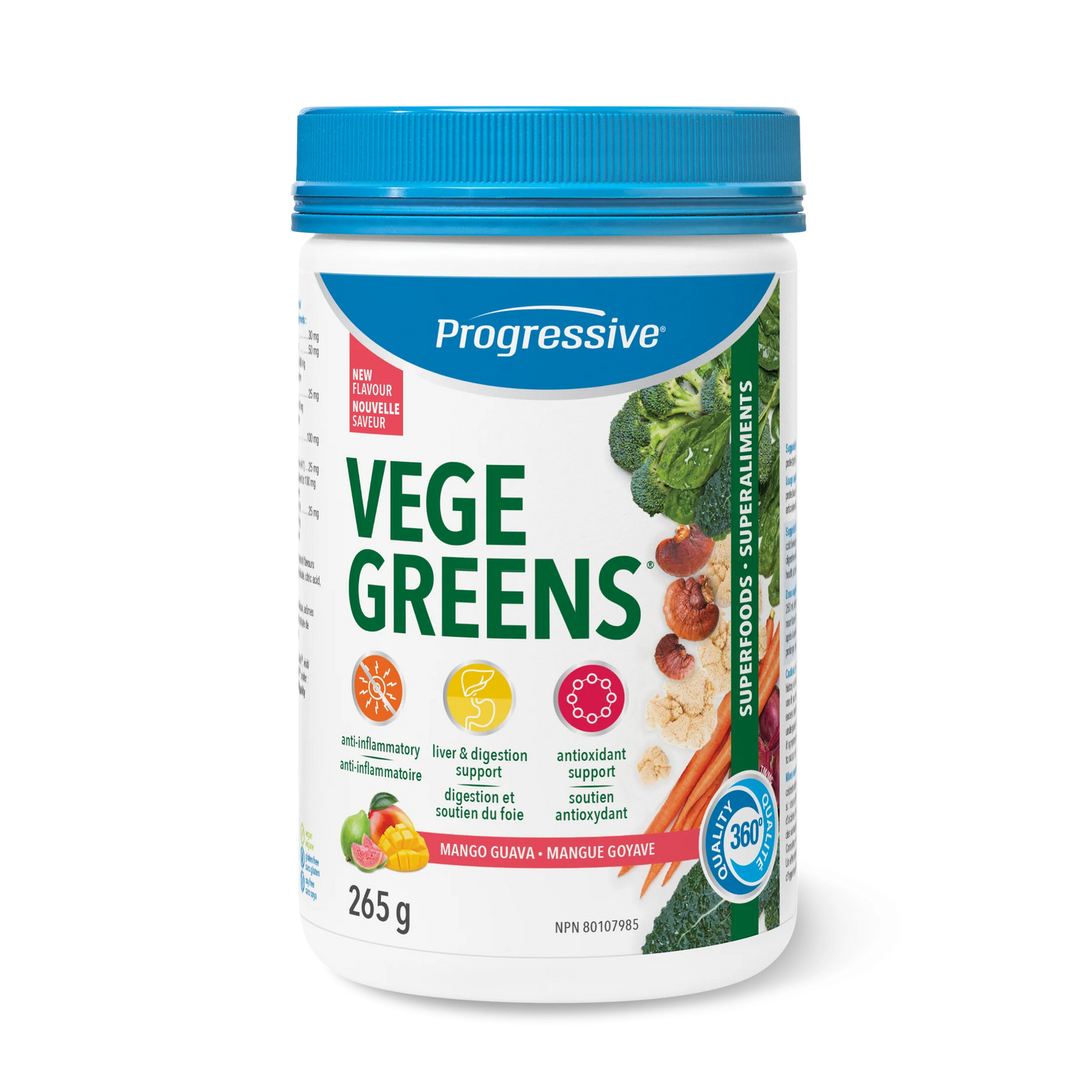 Progressive Nutritional VegeGreens – Whole Food Greens Powder for Daily Wellness