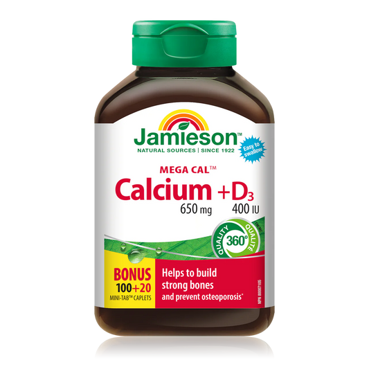 Jamieson Mega Cal | Calcium & Vitamin D3