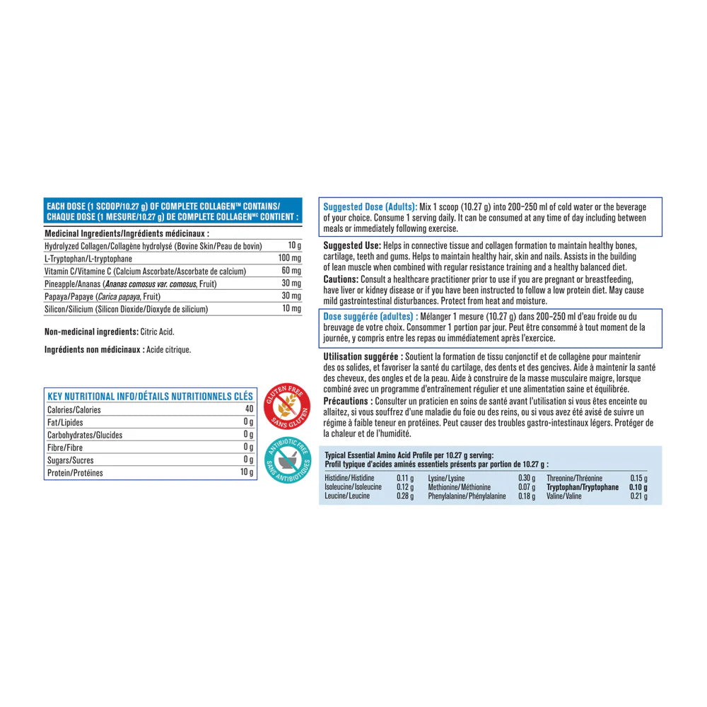 Progressive Nutritional Complete Collagen – Full-Spectrum Collagen for Active Lifestyles