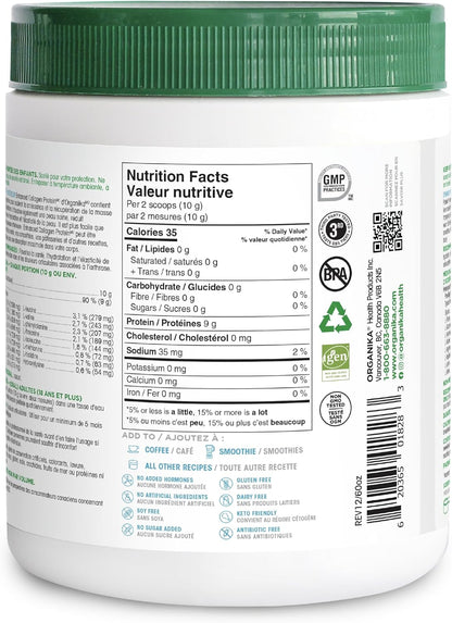 Organika Canadian-Made Enhanced Collagen Powder