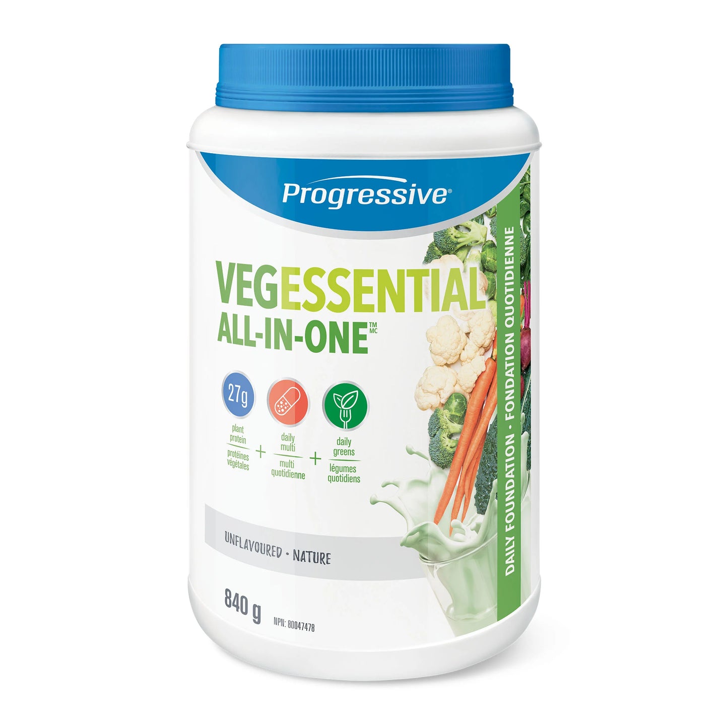 Progressive Nutritional VegEssential All-in-One – Complete Plant-Based Daily Nutrition