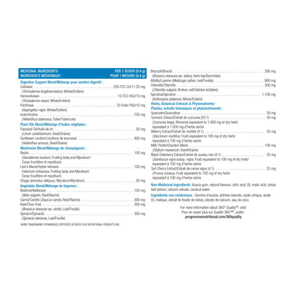 Progressive Nutritional VegeGreens – Functional Superfood Blend with Land & Sea Vegetables