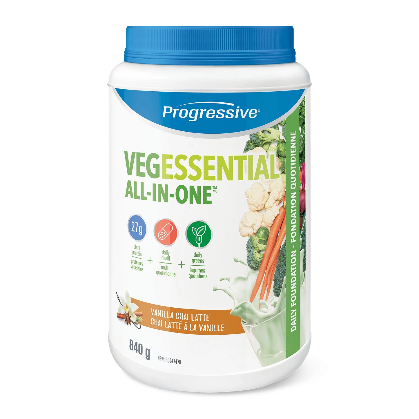 Progressive Nutritional VegEssential All-in-One – Complete Plant-Based Daily Nutrition