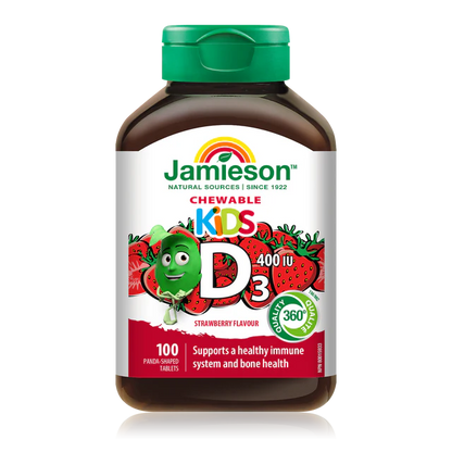 Jamieson Kids Chewable Vitamin D3 400 IU