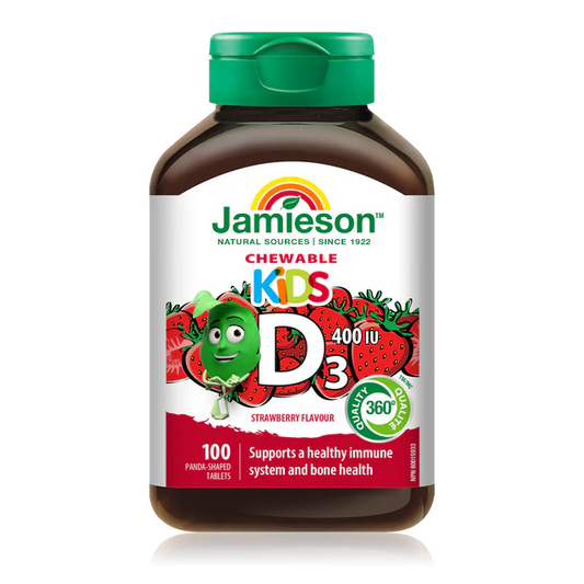 Jamieson Kids Chewable Vitamin D3 400 IU
