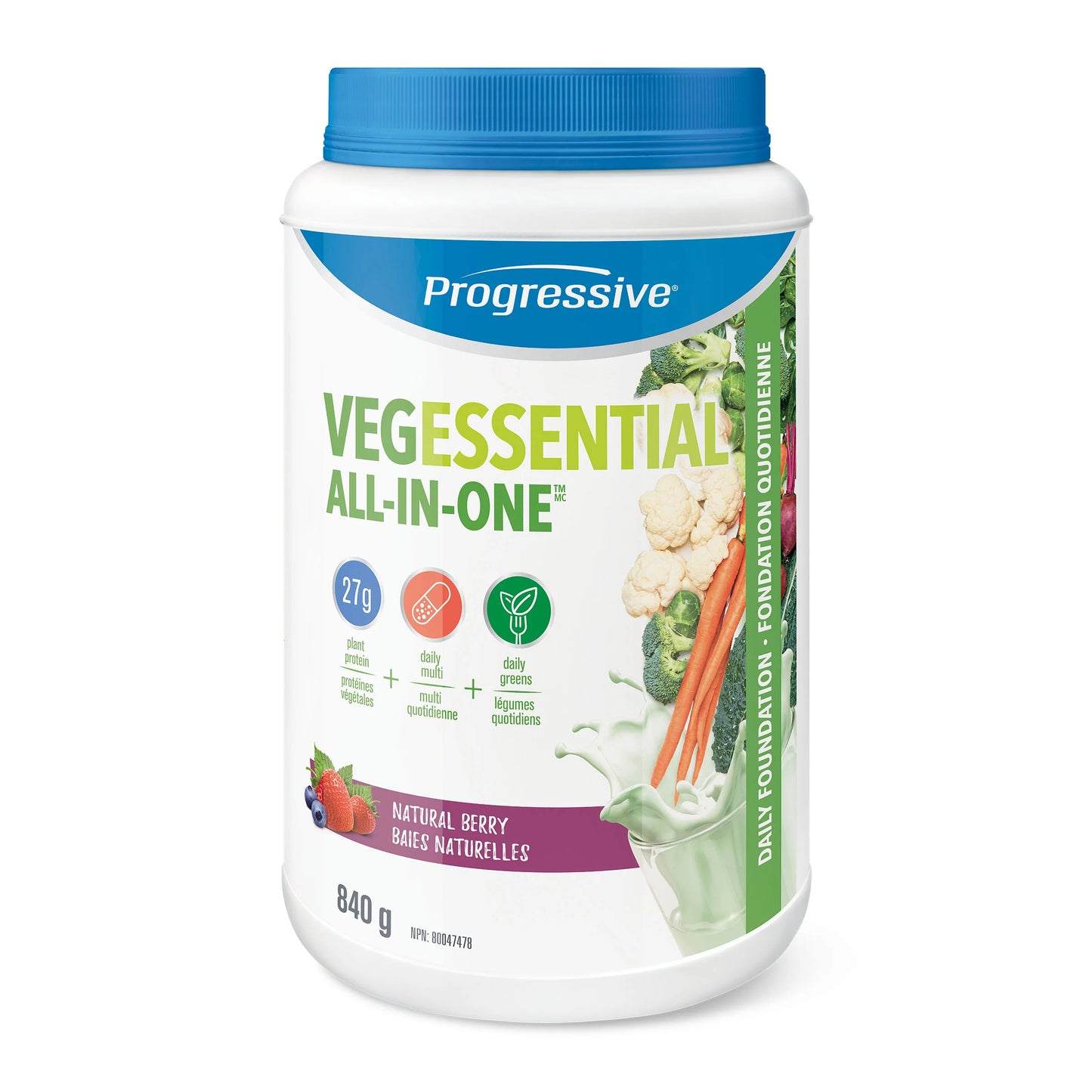 Progressive Nutritional VegEssential All-in-One – Complete Plant-Based Daily Nutrition
