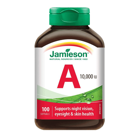 健美生Jamieson VITAMIN A 维生素A软胶囊 100粒