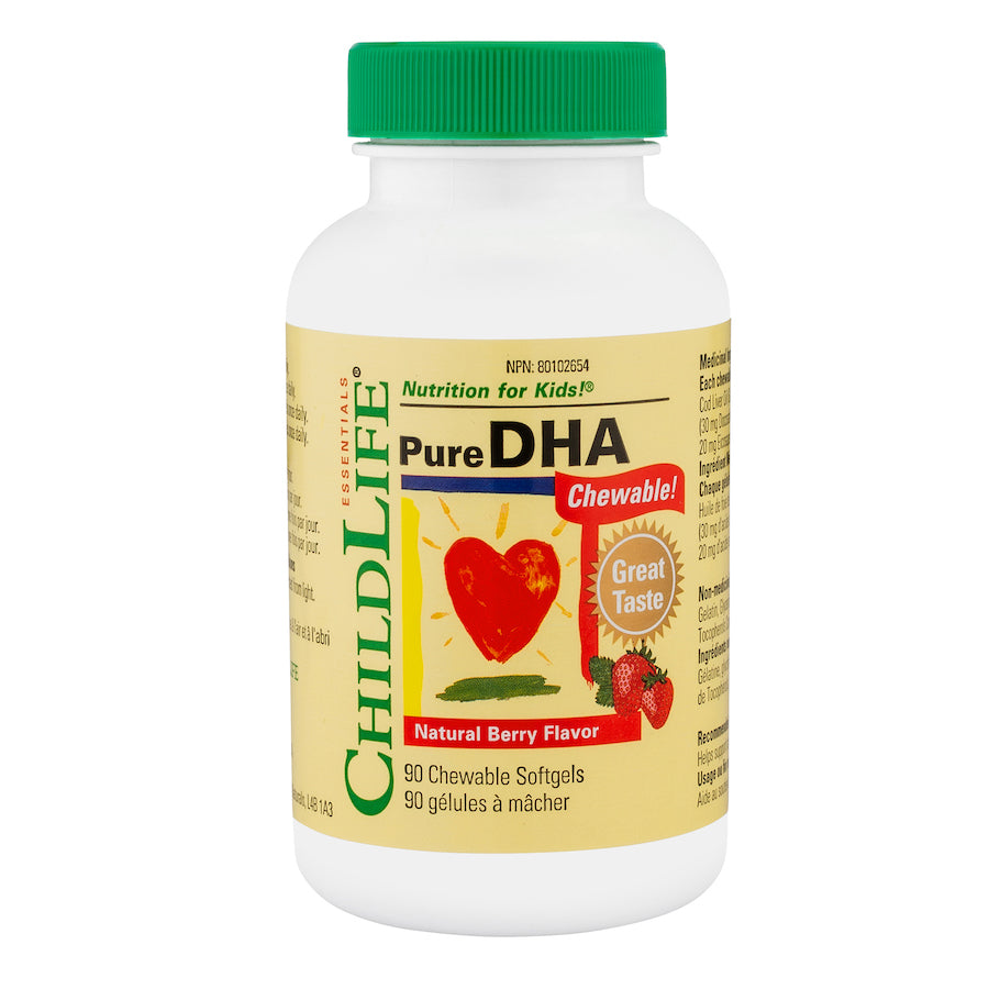 ChildLife Pure DHA 90 Chewable Softgels